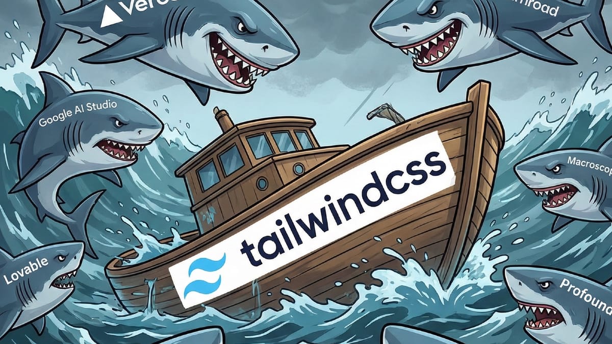 Tech giants rush to sponsor Tailwind CSS after devastating layoffs