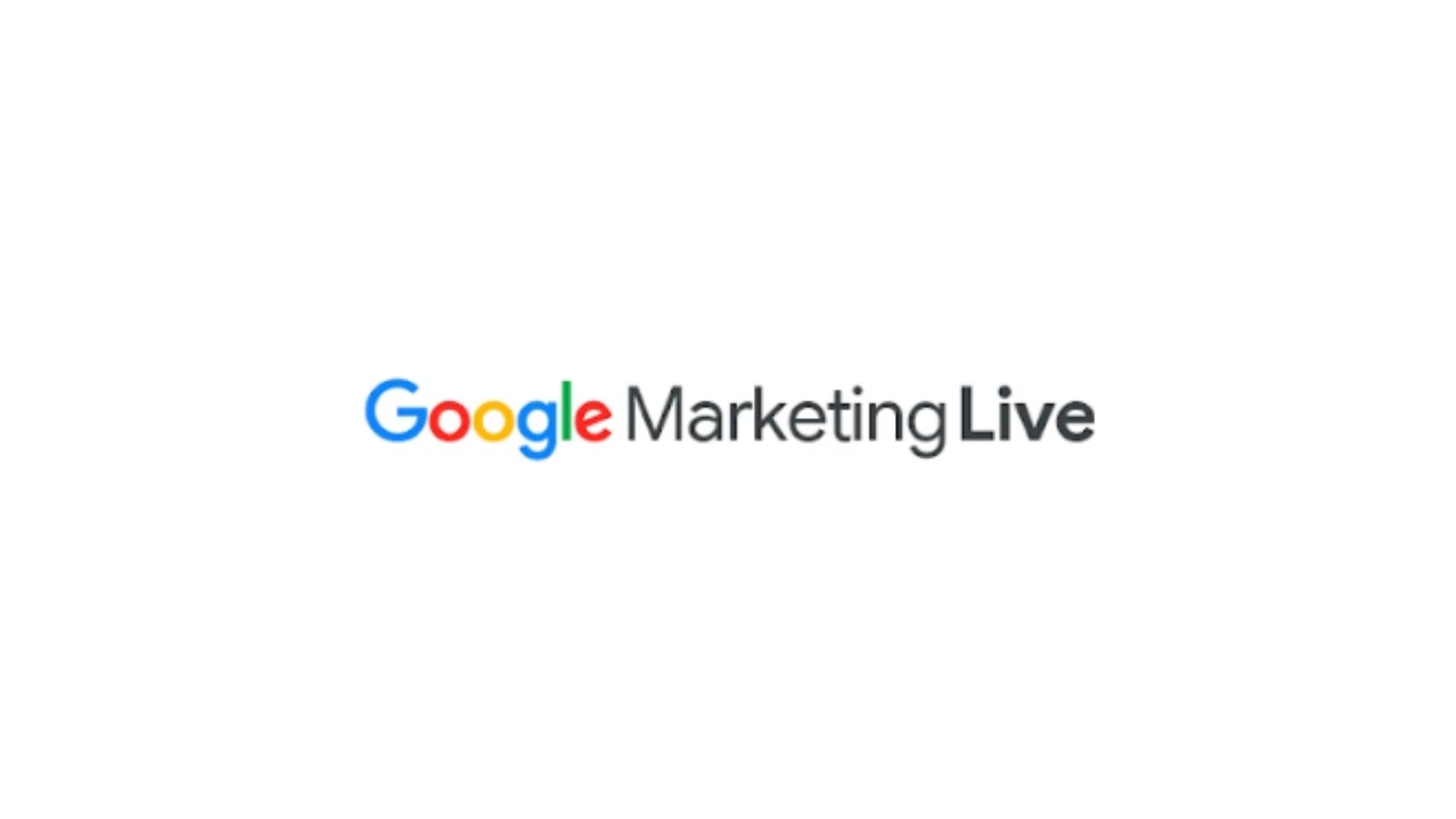 Google Marketing Live