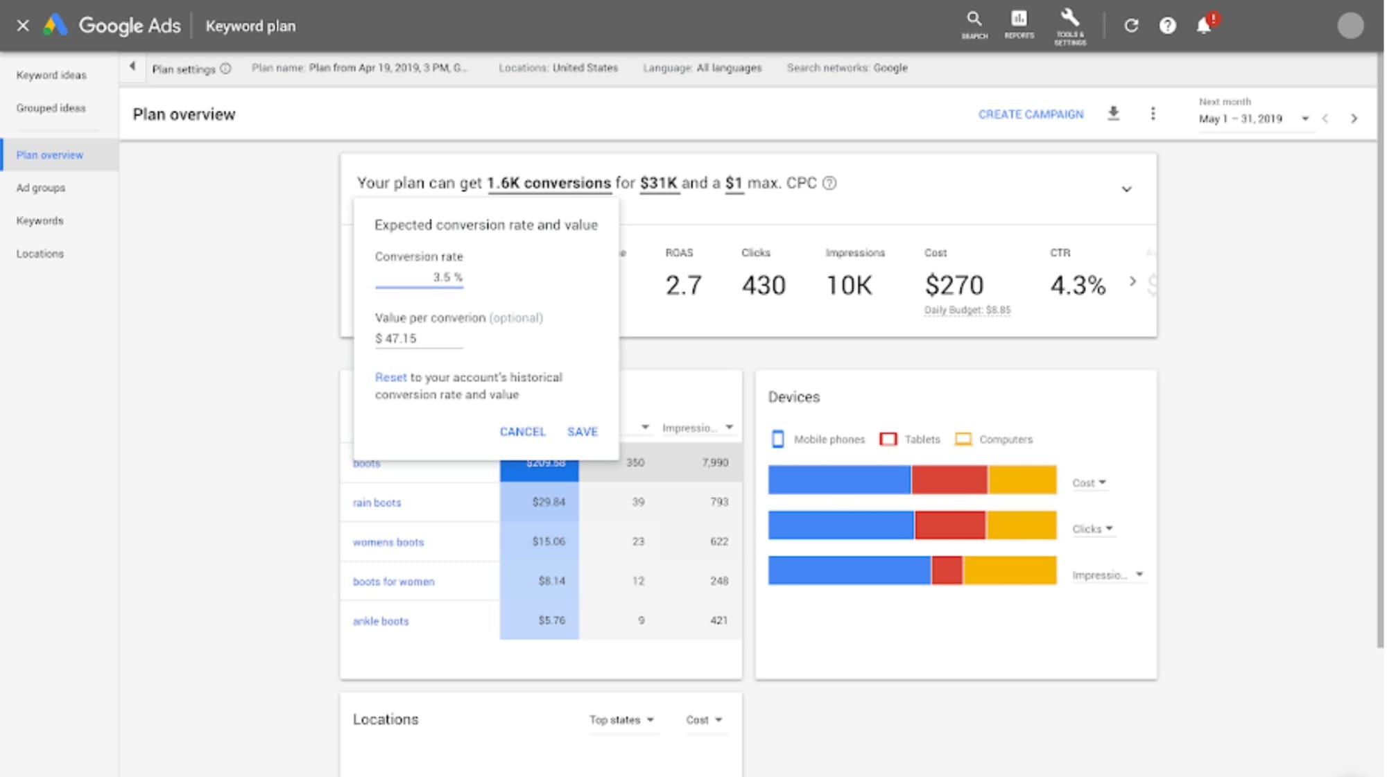 Keyword Planner