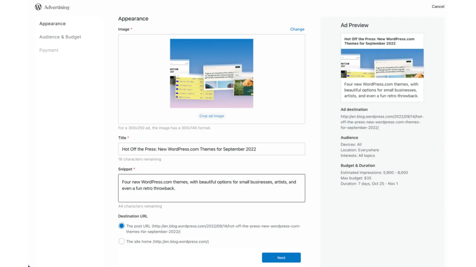 Blaze native ads