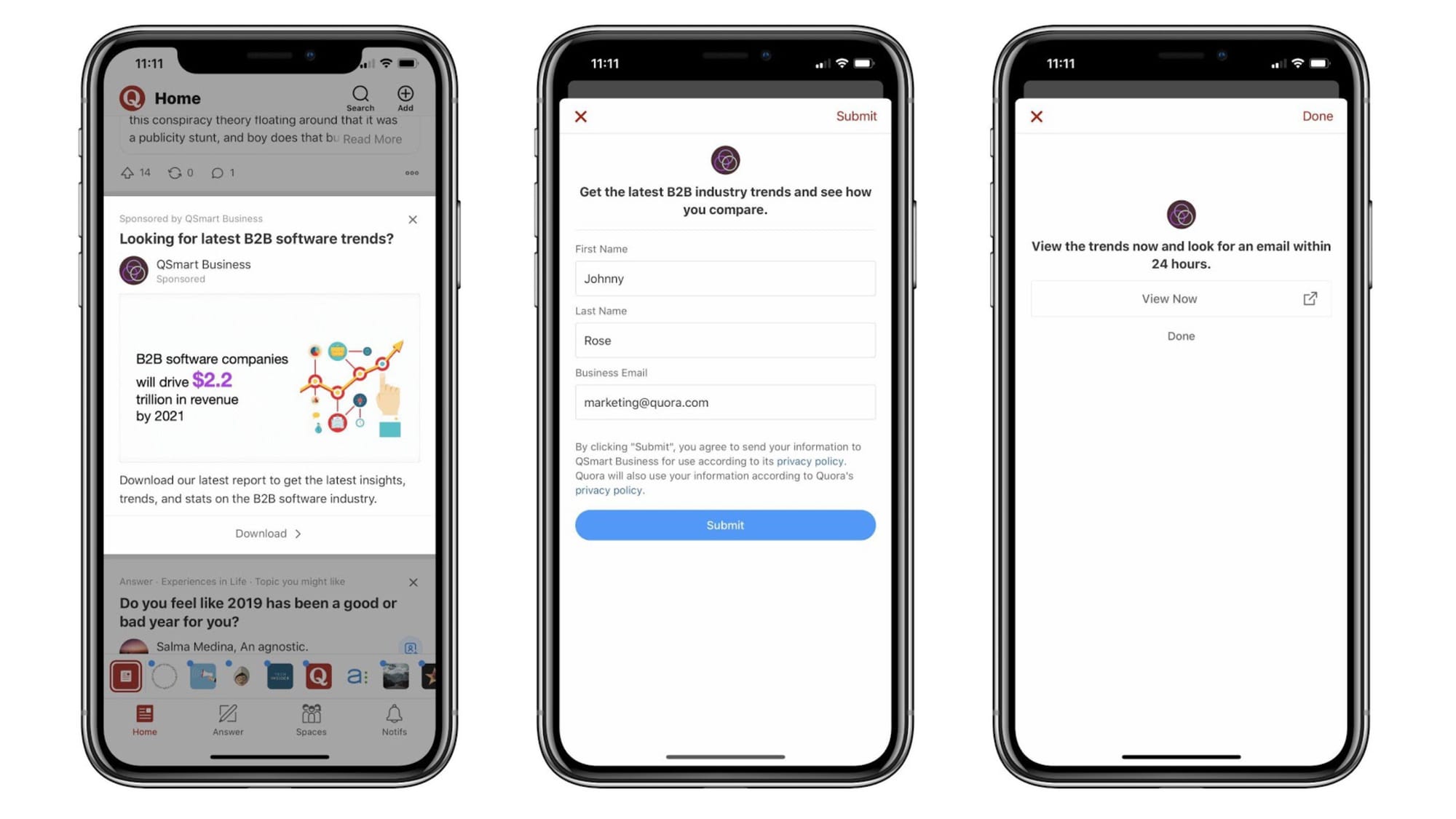 Lead Gen Forms Ads
