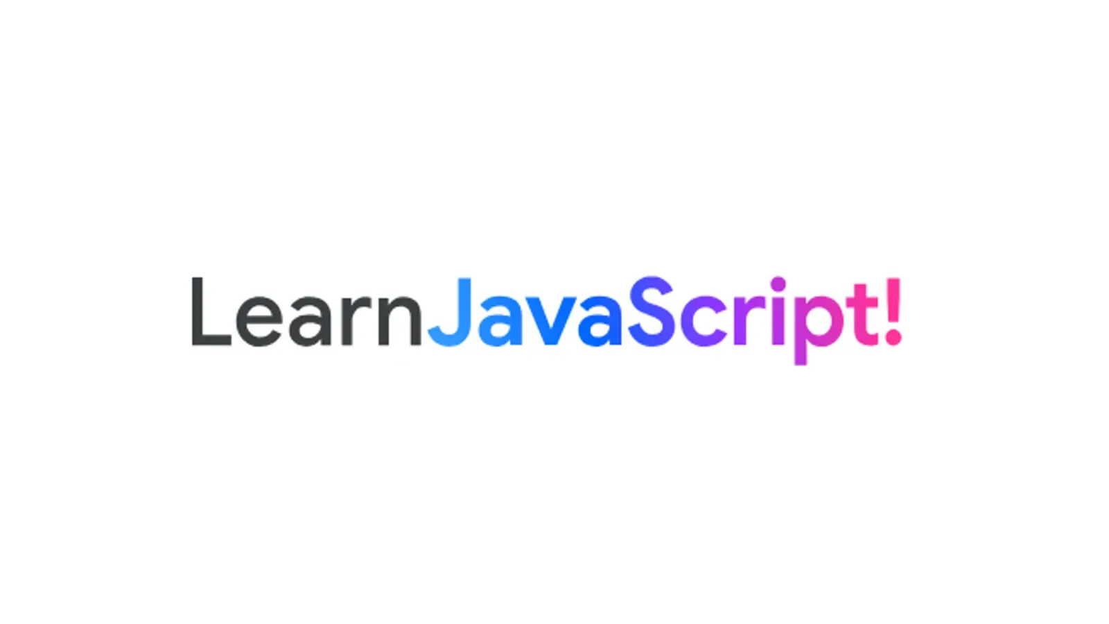 Learn JavaScript