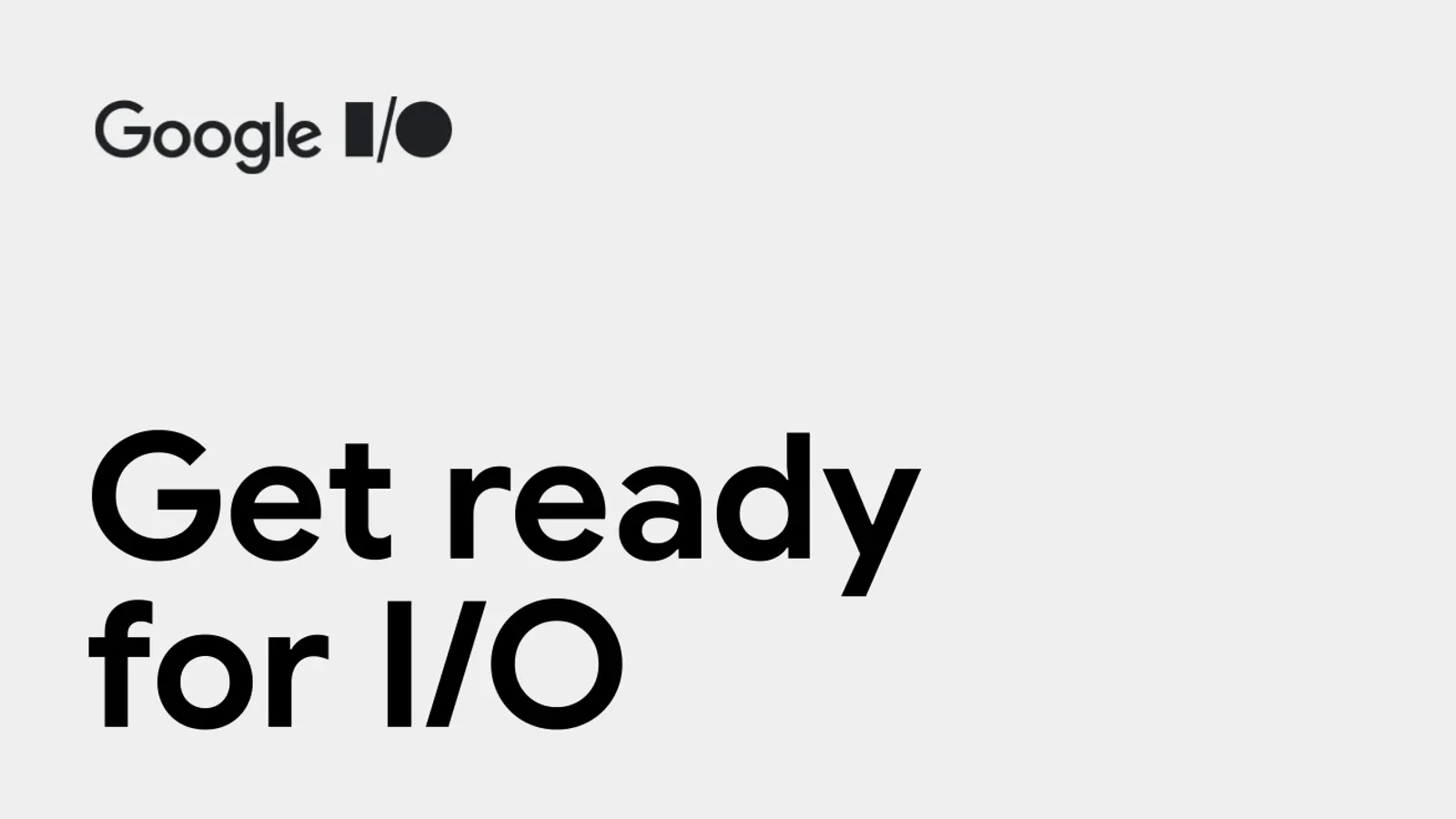 Google I/O