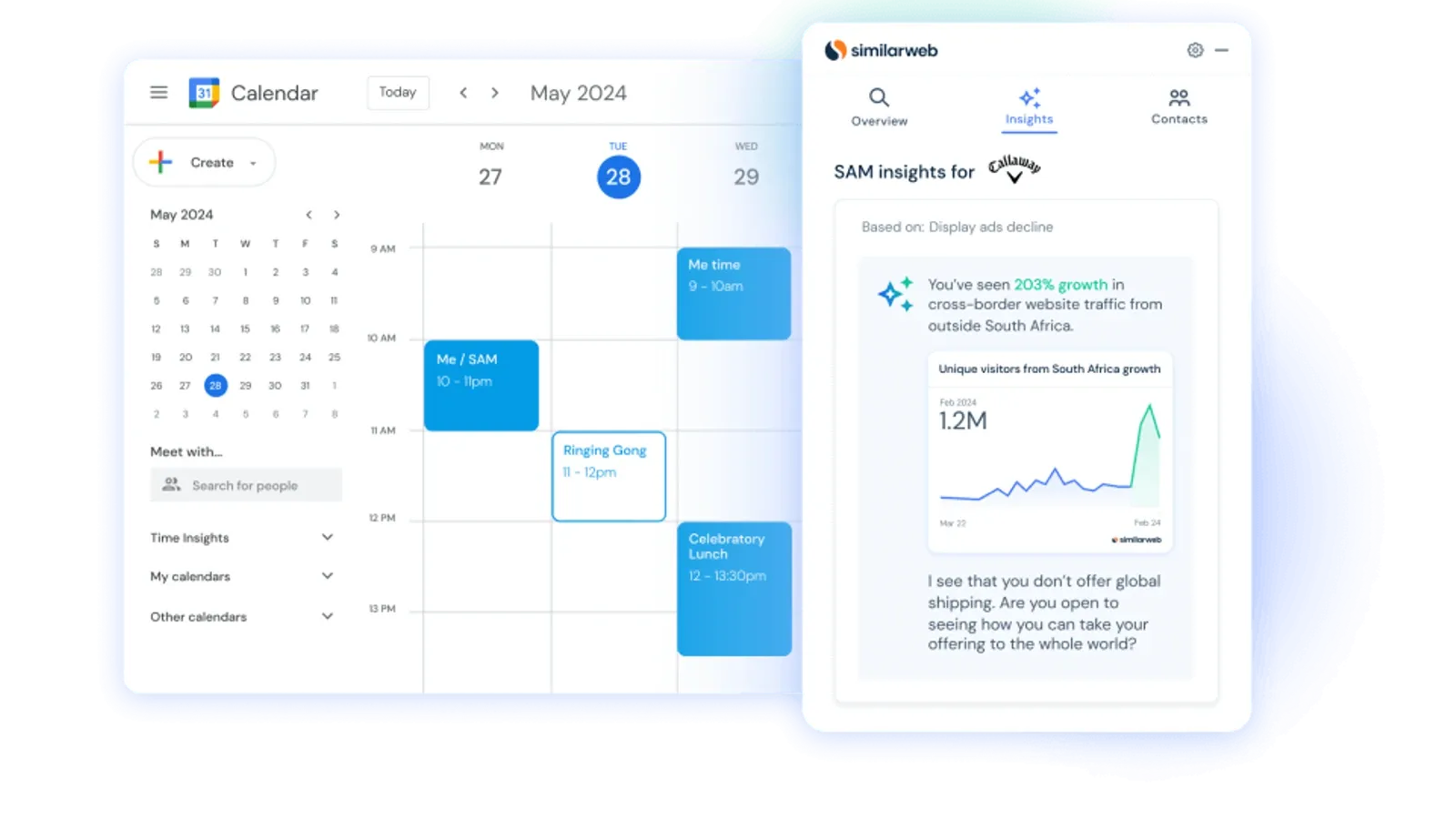 SAM, an AI sales assistant powered by digital data