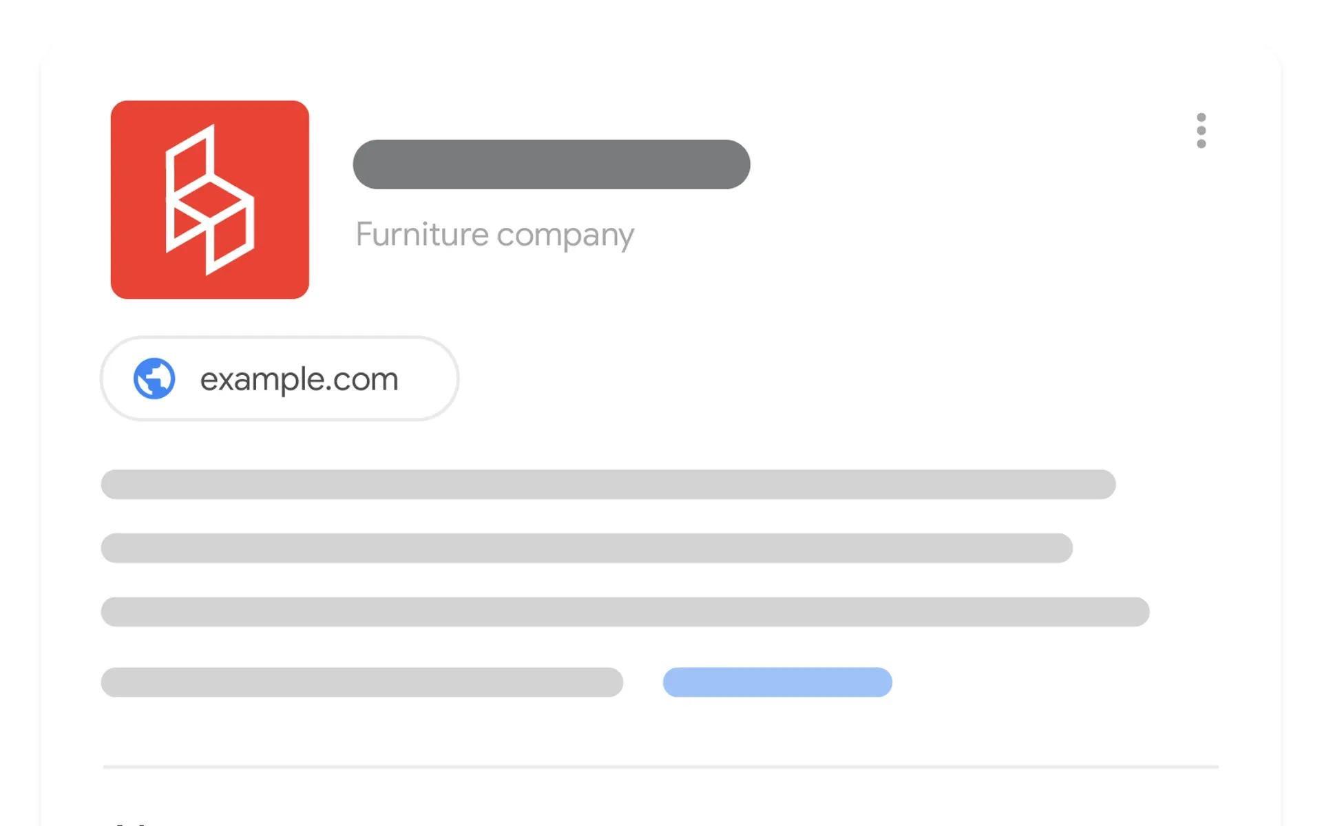 Organization structured data