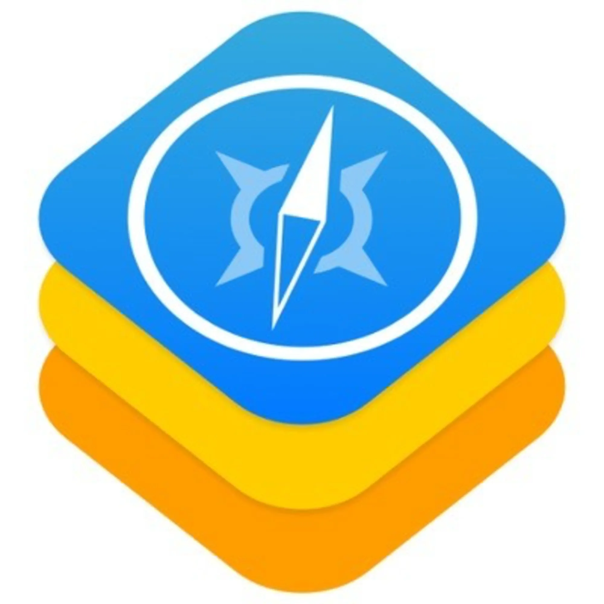 WebKit logo representing Safari 18.4's engine that powers the new web features across Apple platforms