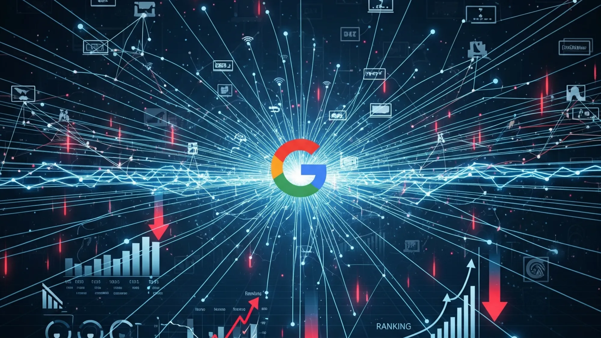 Google's June 2025 core update creates ranking volatility across websites with dramatic traffic shifts.