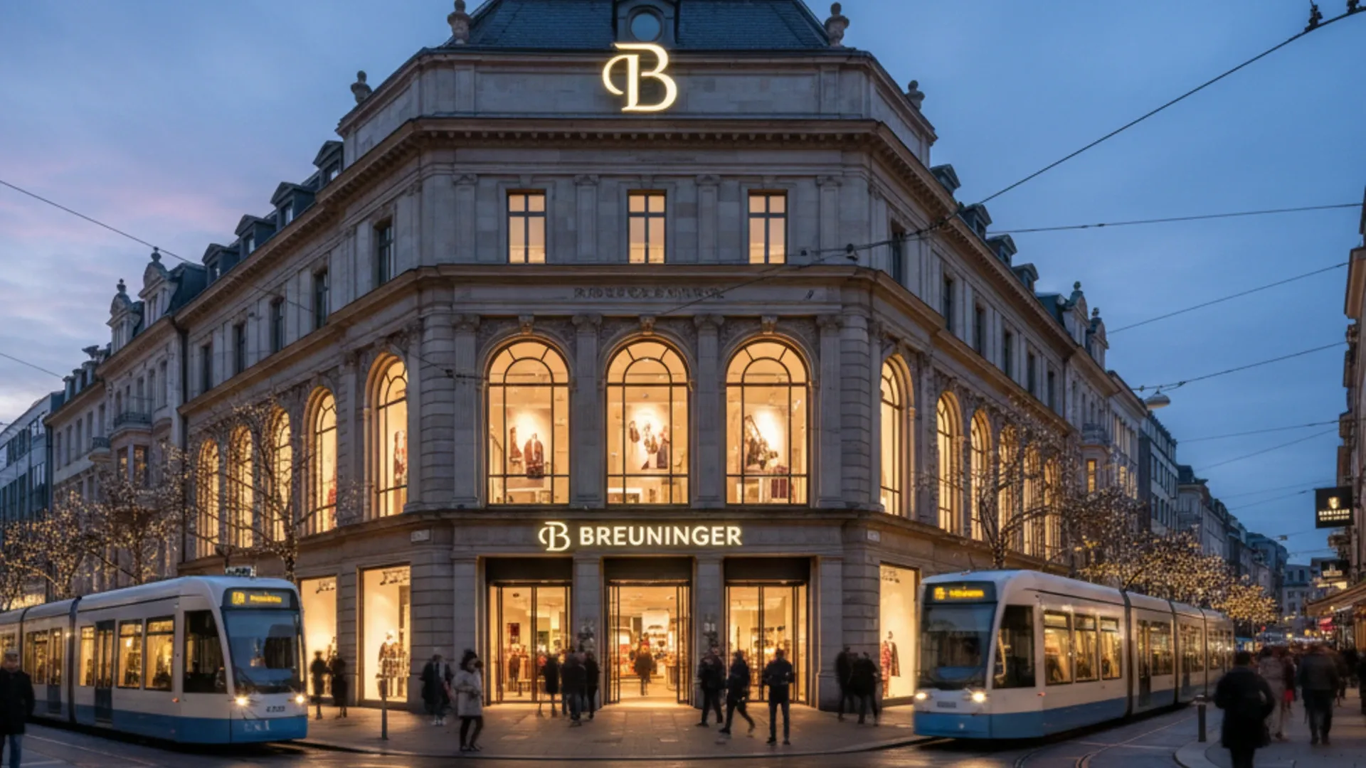 Breuninger luxury department store integrates Topsort retail media platform (AI generated)
