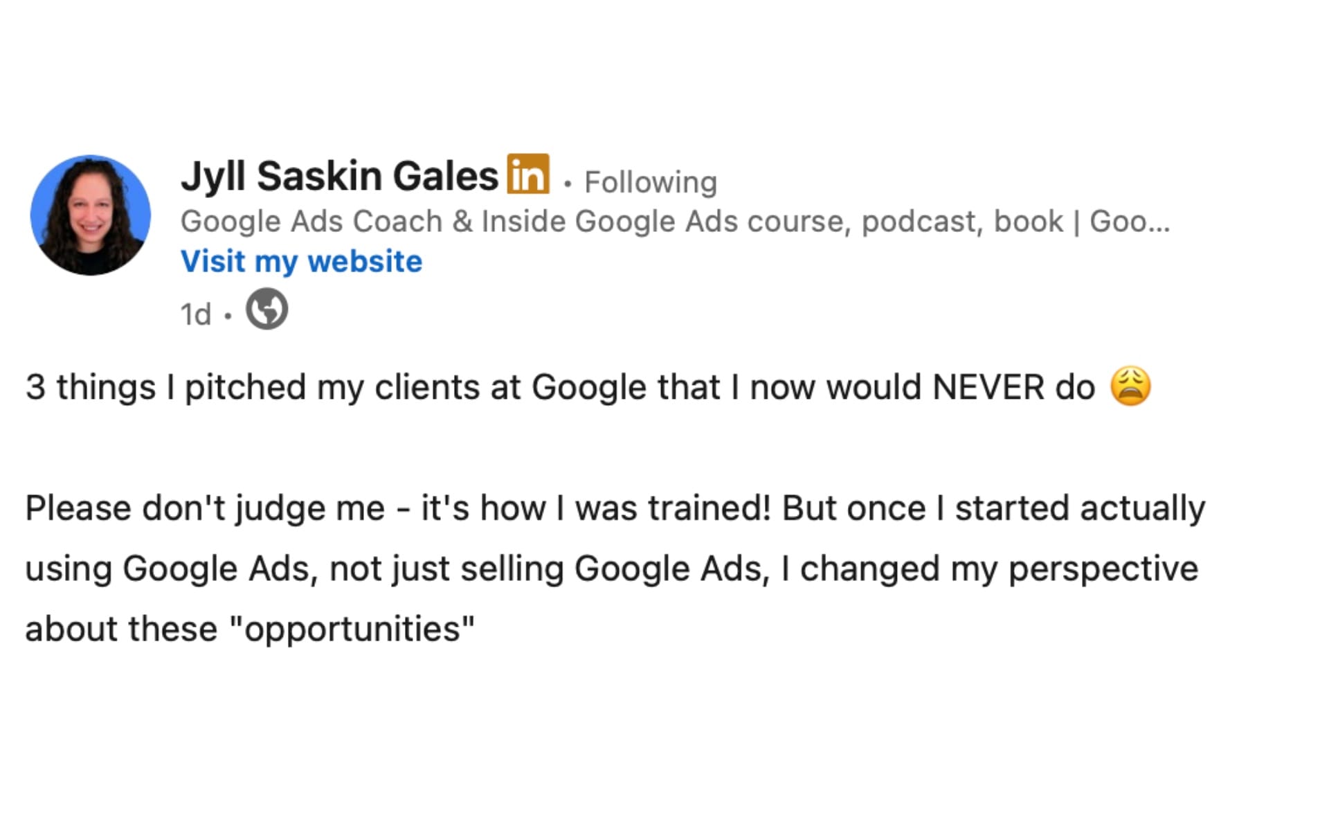 Former Google insider reveals outdated advertising strategies