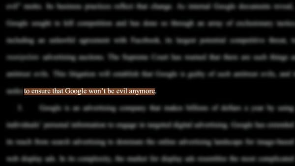 Ten states in the US move an antitrust lawsuit against Google