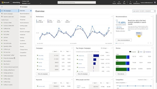 Microsoft Advertising rolls out new UI for all advertisers