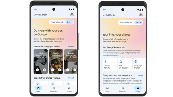 Google My Ad Center