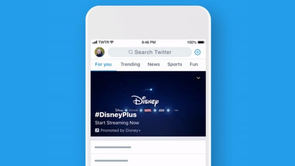 Twitter takeover ad