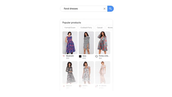 Google merchant center products in search results