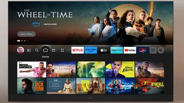 Panasonic TV and Amazon Fire TV