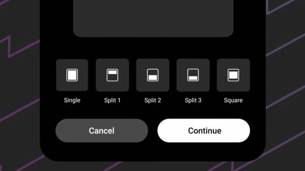 Shorts Editing Options - New Layout Feature