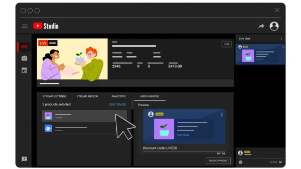 Affiliate Product Tagging on Live Streams