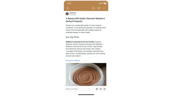 Reddit Free-Form Ads