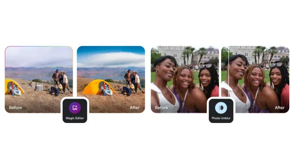 Google Photos AI editing tools