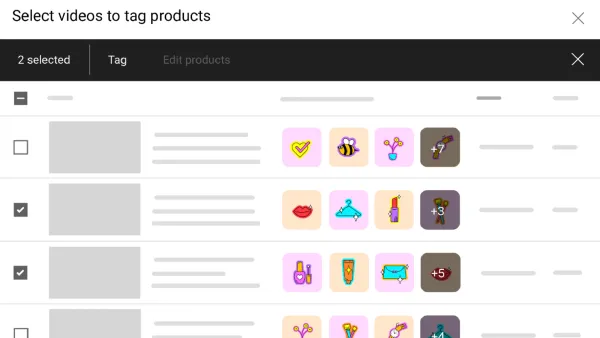 Product Tagging on YouTube