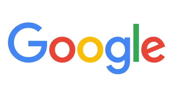 The Google logo appears alongside Q1 2025 search data showing 87% global market dominance detailed in Cloudflare report.