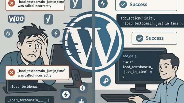WordPress translation error frustrates developers while proper code implementation succeeds with init hooks and action timing.