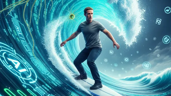 Mark Zuckerberg surfing digital AI wave as Meta's $14.8B Scale AI deal faces antitrust scrutiny concerns