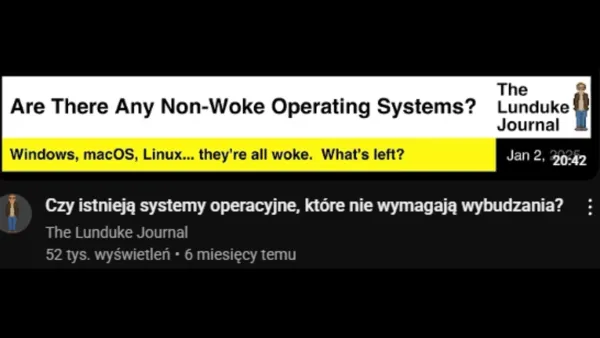 YouTube auto-translates video titles from English to Polish without user consent, showing translation system issues.