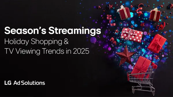 Smart TV holiday shopping study reveals 73% growth in advertising effectiveness for 2025 season trends