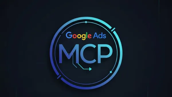 Google Ads MCP Server logo showing Model Context Protocol integration for AI-powered advertising