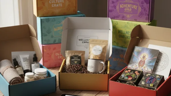 Subscription boxes showing products eligible for Google Shopping ads under new policy