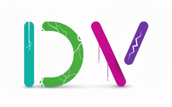 DoubleVerify logo with cracks symbolizing shareholder lawsuit over alleged fraud and bot detection failures.