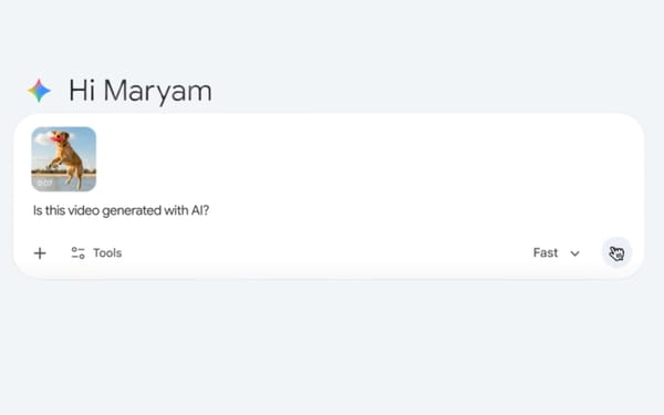 Google's Gemini now lets users verify AI-generated video content