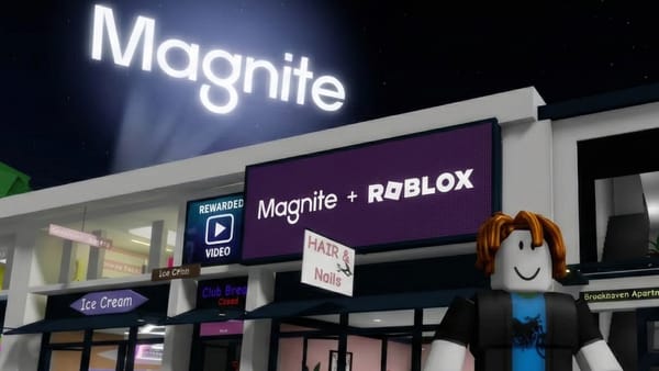 Magnite and Roblox partnership announcement for programmatic video advertising monetization